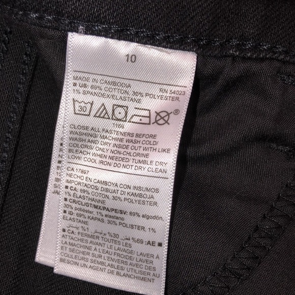 Old navy jeans size 10 high rise super skinny - Picture 7 of 8